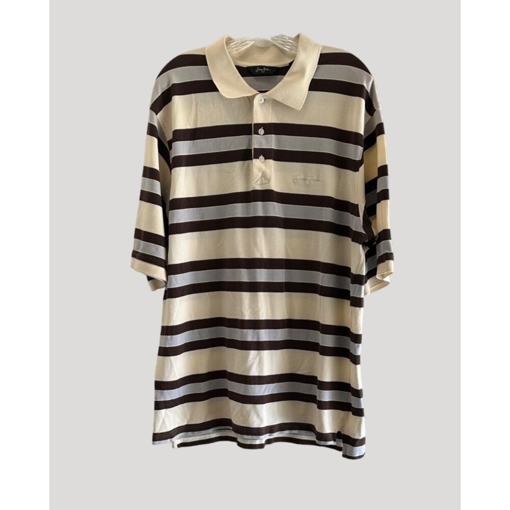 Sean John Men’s Polo Cotton Shirt Multi Color Size XXL SKU C2996
